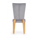 Стул HALMAR ROIS дуб медовый/серый